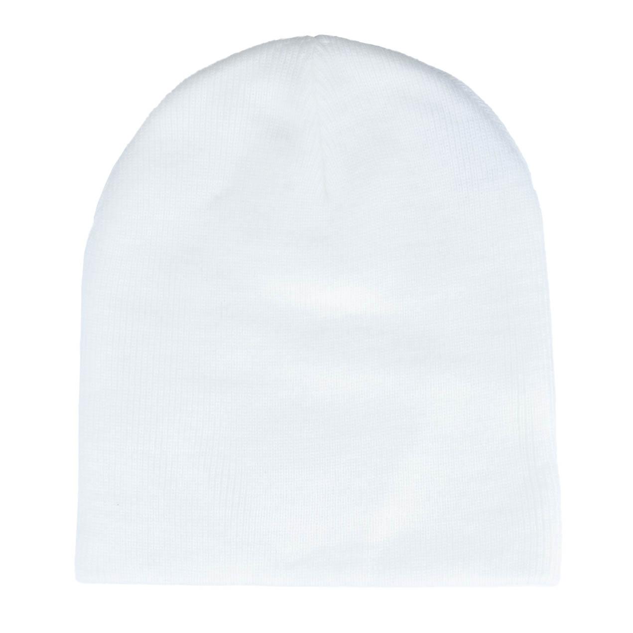 U-state non cuff white knit beanie